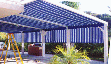 Cable System Patio Cover